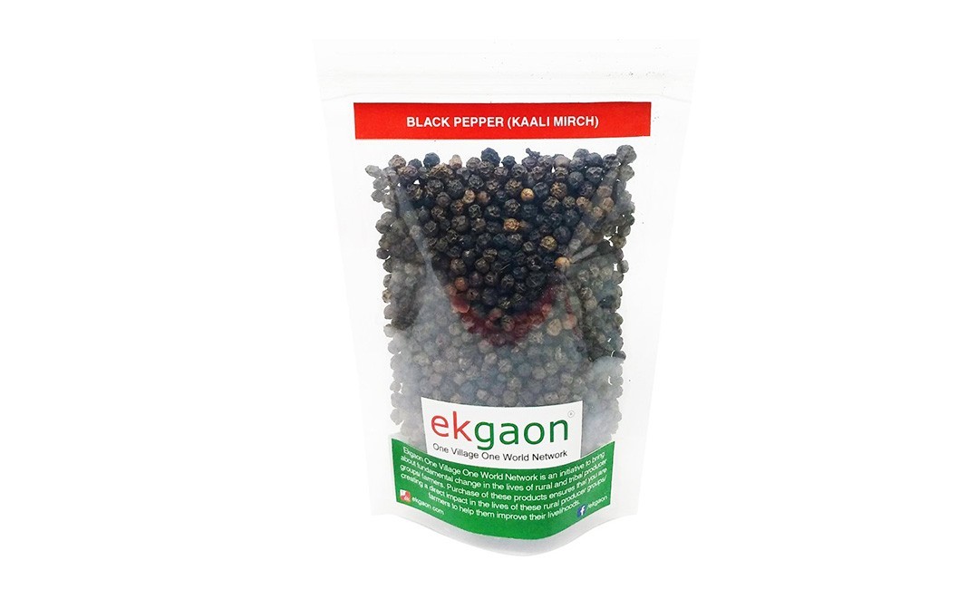 Ekgaon Black Pepper (Kaali Mirch)-    Pack  100 grams